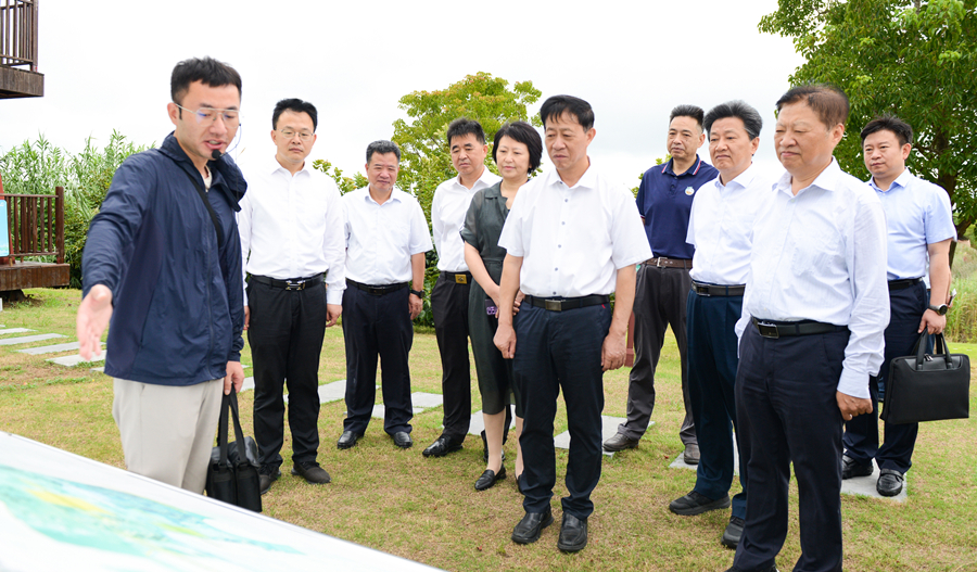 民盟江蘇省委會(huì)來(lái)淮開展美麗江蘇建設(shè)民主監(jiān)督工作