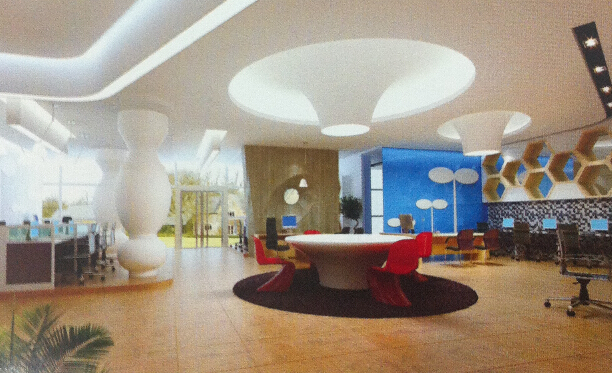 辦公空間規(guī)劃也有家的感覺