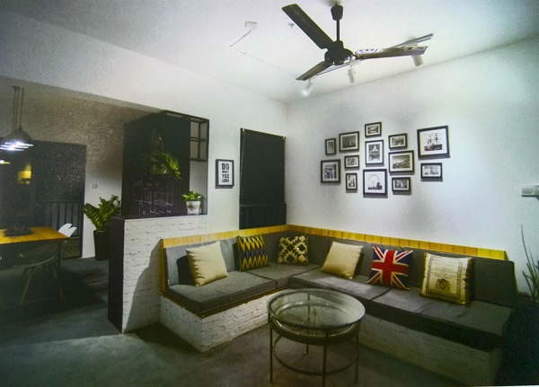 50平米辦公空間規(guī)劃懷舊主義的黑白調(diào)辦公家具配套方案設(shè)計(jì)