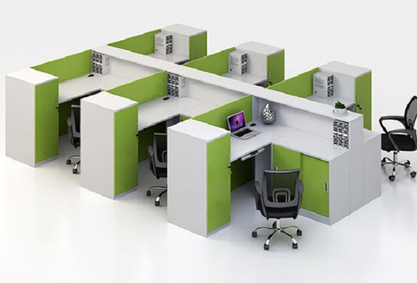 屏風(fēng)卡位六人位辦公桌