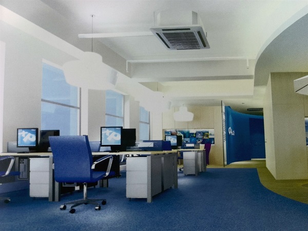 藍色海洋主題的辦公室家具辦公室家具-凡順辦公家具