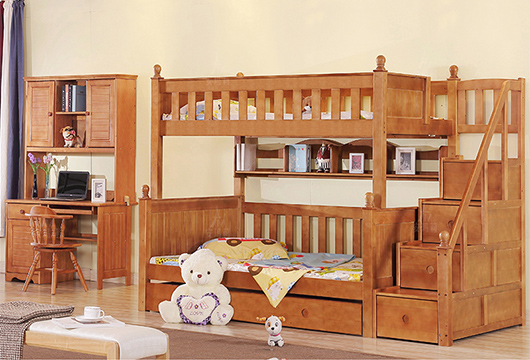 家庭雙層床設(shè)計(jì)-凡順家具