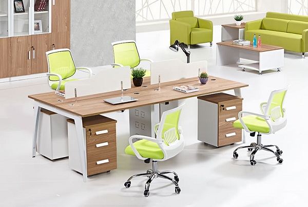 四人位辦公桌-四人位辦公桌定制-四人用辦公桌