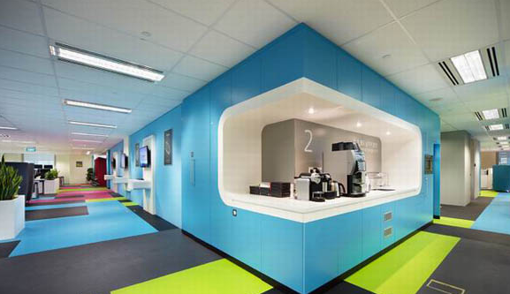 利用色彩增進(jìn)辦公空間整體視覺效果（一）