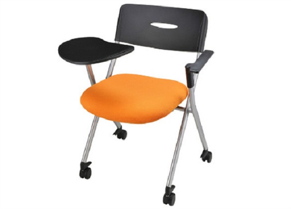 帶滑輪辦公椅 寫字板培訓椅 PXY015