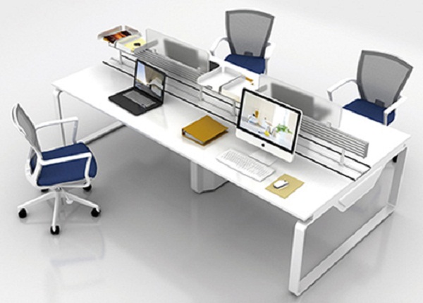 員工區(qū)屏風(fēng)工作位-鋼制屏風(fēng)工作位