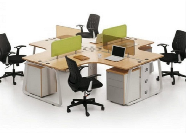 圓形四人辦公桌-圓形四人辦公桌樣式