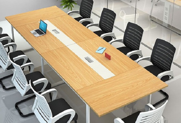 會議桌桌面 板式小會議桌 長桌 培訓(xùn)桌條形開會桌 會議條桌 會議室家具 HYZBS17032701