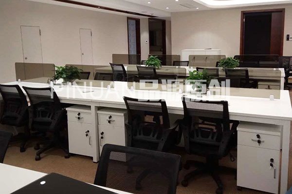 員工屏風(fēng)-鋼化玻璃屏風(fēng)工作位